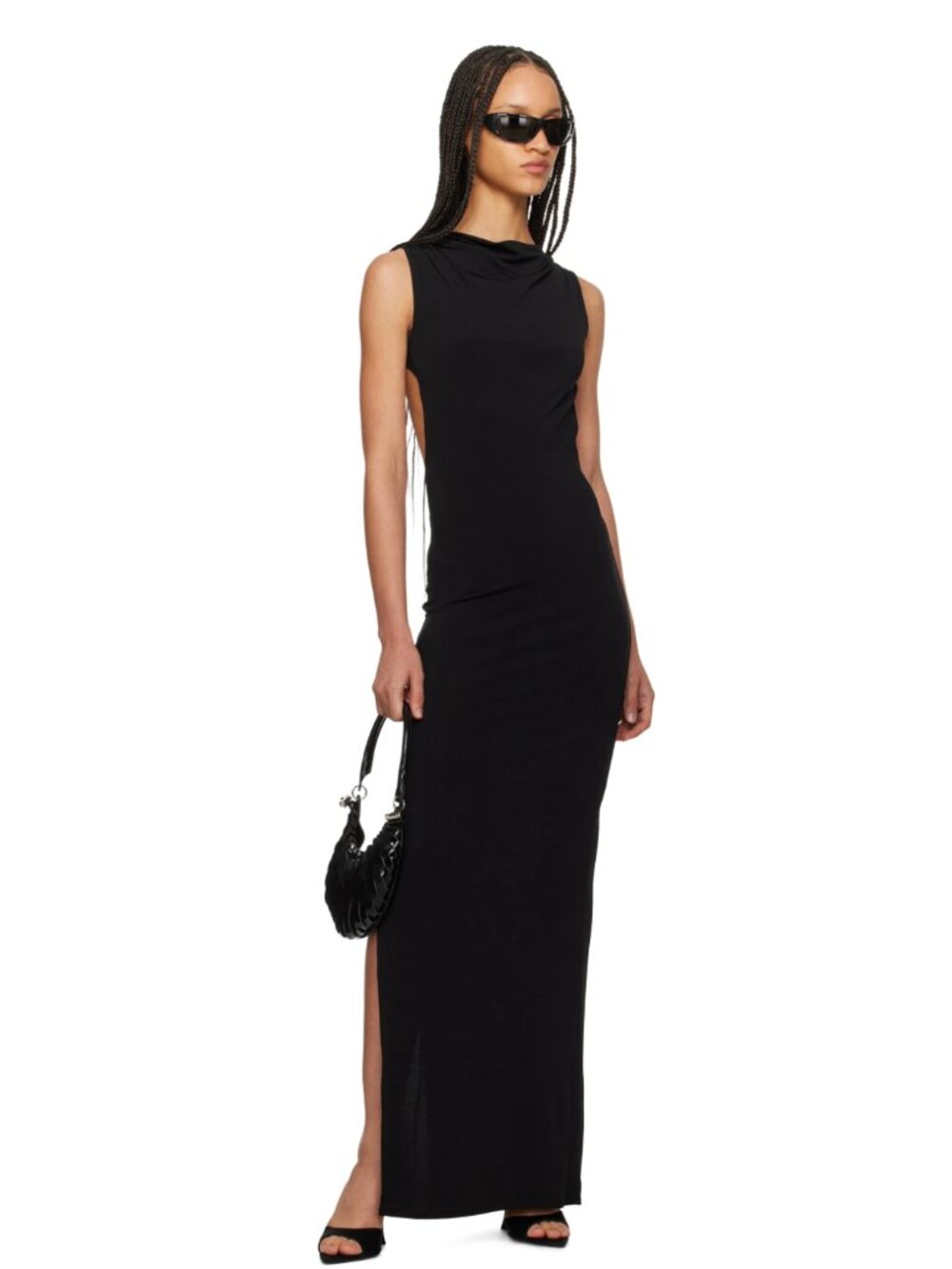 Miaou Black Selena Maxi Dress